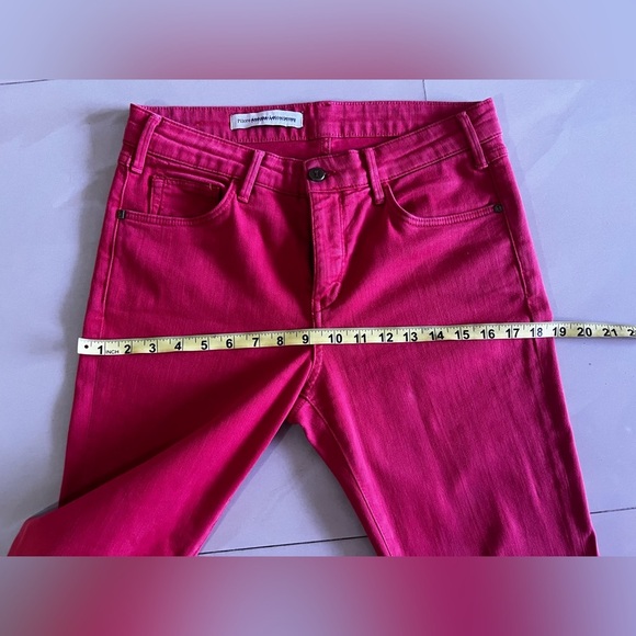Pilcro and the letterpress Women’s Mid-Rise Ankle Jeans Pants 25 Pink - Picture 12 of 14